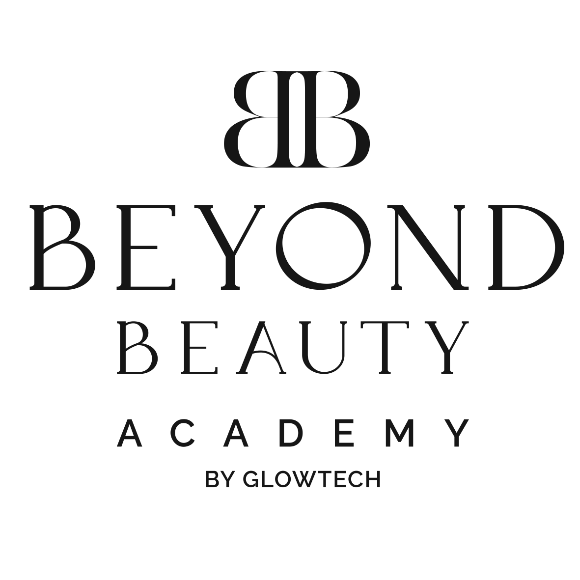 לוגו האקדמיה — Beyond Beauty Academy by Glowtech